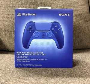 Sony PS5 DualSense Wireless Controller - Icon Blue Brand New - IN HAND - Picture 1 of 2
