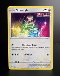 Pokémon TCG - SMEARGLE - 209/264 - Rare - Fusion Strike (2021) - NM/MINT - Picture 1 of 1