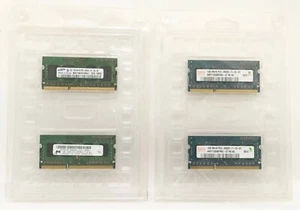4GB - 4x1GB SODIMMs 2Rx16 (3) & 1Rx8 (1) PC3 8500S 7 10 A1 MacBook Apple RAM - Picture 1 of 5