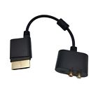 Xbox 360 HD And Analog AV Audio Adapter Black RCA Cable 