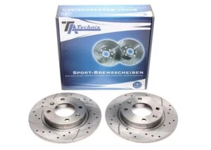 Coppia Dischi Sportivi Posteriori TA TECHNIX EVOBS1272P Peugeot 405 I+ II / 405 - Imagen 1 de 1