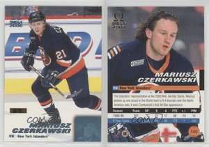 1999-00 Pacific Omega Platinum Blue /75 Mariusz Czerkawski #140
