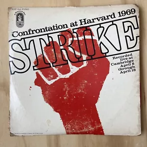 Osgood, Jeffers Confrontation at Harvard 1969 Strike 2LP Buddah Political VG+/G - Foto 1 di 8
