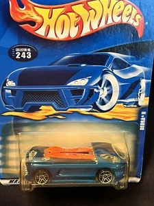 Hot Wheels Deora II Custom Surf Pickup 2Surfboards Aqua Diecast Sealed NM Cond - Picture 1 of 3