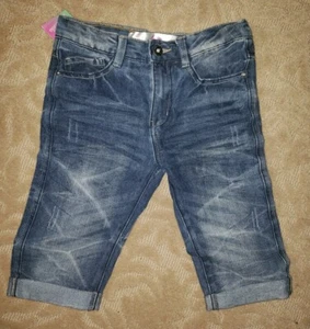 Ladies "BARMUDA" Bermuda Shorts Denim size 1/2 Cuffed #SWM3 - Picture 1 of 3