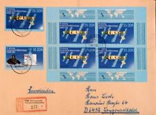GERMANY COVER FRANKED WITH 1988 The 10th Ann. of the DDR-USSR Co.Space Travel St