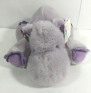 Rare Purple Hippo Plush By The West Cliff Collection, Indonesia,5"X 10",Tags - Picture 1 of 7