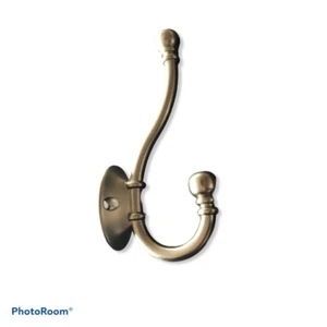 Everbilt Coat Hooks Satin Nickel Decorative Coat and Hat Hook 486 123 - Picture 1 of 5
