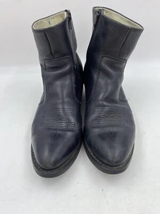 Durango Boots TR820 Men's Short Leather Side Zip Western Boots Size 9D - Picture 1 of 17