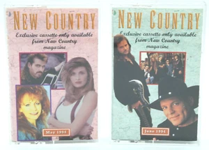 Set of 2 New Country - May & June 1994 Cassette Tapes Lot Exclusive by Magazine - Picture 1 of 9