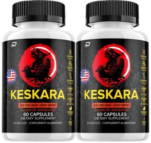 (2 Pack) Keskara for Men Capsules – Kes kara Vitamin Complex Pills, Energy - Picture 1 of 6