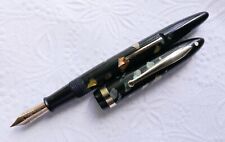 Vintage Sheaffer Balance Fountain Pen Ebonized Pearl Celluloid 14k Nib SERVICED