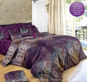 ASTER Duvet/Doona/Quilt Cover Set Double/Queen/King/Super King Size Bed New - Picture 1 of 2