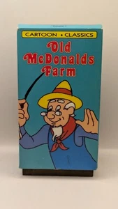 Old McDonald Farm Vhs 1991 Alpha Video RARE Vintage Childrens show - Imagen 1 de 3