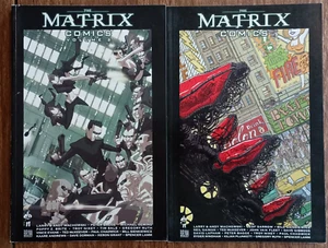 The Matrix Comics, Vol. 1 and Vol. 2 Burlyman Entertainment, Softcover, 2004 NM - Picture 1 of 2