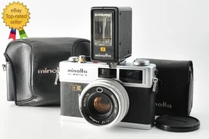 [N MINT ] MINOLTA Hi-Matic E Rangefinder 35mm Film Camera 40mm f 1.7 Japan #1081 - Picture 1 of 15