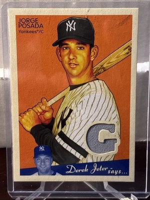 2008 Upper Deck Goudey Memorabilia Jorge Posada #M-PO - Image 1 of 3
