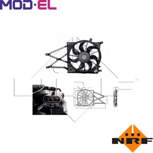 FAN RADIATOR 47015 FOR OPEL X12/Z12XE 1.2L X16SZR/16XEL C16SEL Z16XE 1.6L 4cyl - Picture 1 of 7