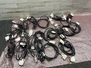 Used Lot of 18 DVI-D to DVI-D Single Link Cable White - Picture 1 of 5