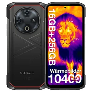 DOOGEE Fire6 Wärmebildtechnik Outdoor Smartphone 16GB+256GB 10400mAh Phone NFC - Bild 1 von 8