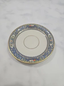 Lenox Herbst Muster Teller Gold Bodenstempel 5-3/8" Untertasse USA wie auf Bildern zu sehen  - Bild 1 von 10