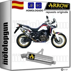 ARROW ESCAPE HOMOLOGADO MAXI RACE-TECH TITANIO HONDA AFRICA TWIN 1000 2016 16 - Imagen 1 de 5