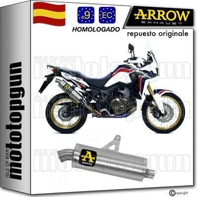 ARROW ESCAPE HOMOLOGADO MAXI RACE-TECH TITANIO HONDA AFRICA TWIN 1000 2016 16 - Imagen 1 de 4