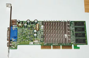 Leadtek Winfast A340T AGP Graphics Card - Picture 1 of 3