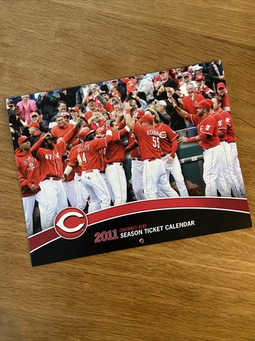 2011 Cincinnati REDS Season Ticket Holder/Member Calendar (Collector's Item) Cover