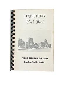 Womens Missionary Society First Church of God Springfield Ohio Cookbook 1975 - Picture 1 of 6