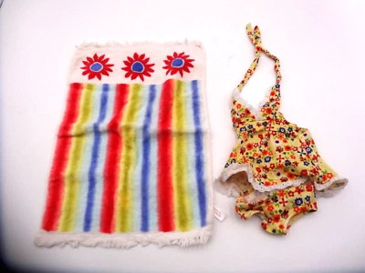 Muñeca American Girl Julie’s Retirada 2 en 1 Traje de Verano Traje de Baño y Toalla solamente Foto 1 de 4