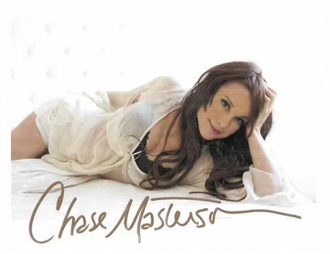 Chase Masterson STAR TREK DS9 genuine Signed Autograph 10x8 COA 34776 Cover