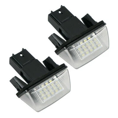 2x Eclairage Plaque Immatriculation Feux Plaque for Peugeot 206 207 308 307 5008 - Immagine 1 di 4
