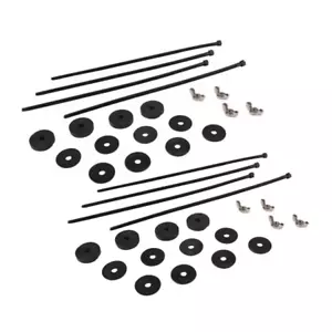 Kit de montaje universal de ventilador eléctrico de alta resistencia, funda o enfriador trans, paquete de 2 - Imagen 1 de 4