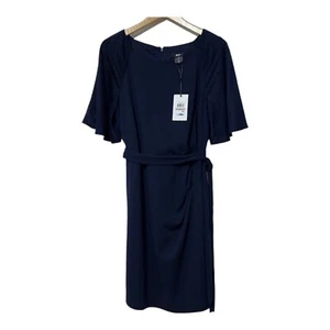 Abito donna manica corta DKNY nuovo maniche svolazzanti taglia 12 regalo festa - Foto 1 di 7