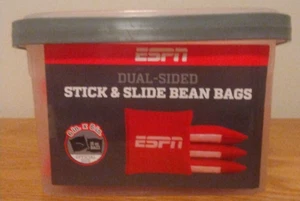 ESPN DUAL SIDED STICK & SLIDE BEAN BAGS SET OF 4 - Picture 1 of 7