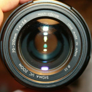 SIGMA UC Zoom 70-210mm 4-5.6 Multi-Coated PENTAX-K made in Japan - Picture 1 of 6