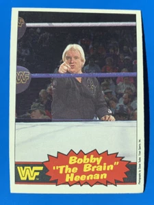 1985-86 O-Pee-Chee WWF Series 2 #8 Bobby "The Brain" Heenan - Picture 1 of 2