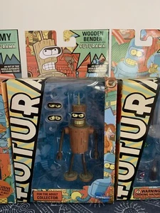 Futurama Toynami Complete Set Unopened Plus Rare Comicon Releases. - Picture 1 of 12