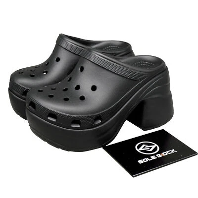 New Womens CROCS SIREN CLOG 208547-001 BLACK US W 5-12 TAKSE - Image 1 of 4