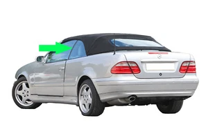 Dichtung Seitenfenster links passt bei Mercedes W208 A208 CLK Cabrio A2086700139 - Picture 1 of 2