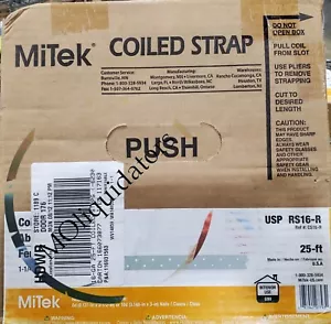 2 cartons - USP 25-ft (per carton) 16-Gauge Steel Coiled Strap RS16-R - Picture 1 of 2