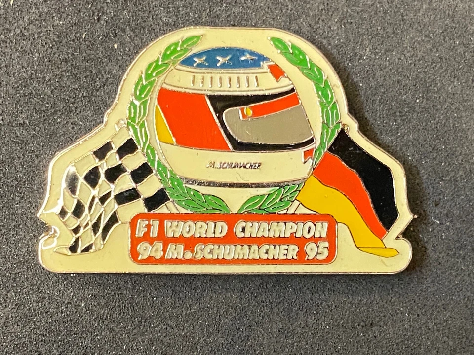 Michael Schumacher Ferrari F1 Formel1 Pin Anstecker Anstecknadel Flagge