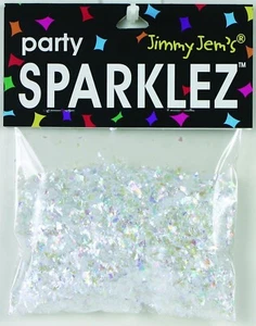 Jimmy Jems, Sparkling Snow Confetti, Christmas Deco Iridescent - Picture 1 of 7