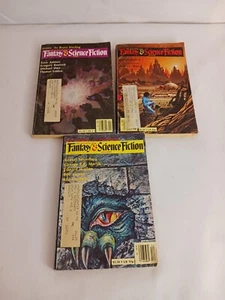 The Magazine Of Fantasy & Science Fiction Feb 1981 George Rr Martin Lot Of 3 - Picture 1 of 7