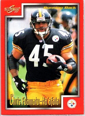 1999 Score #111 Chris Fuamatu-Ma'afala - Image 1 of 2