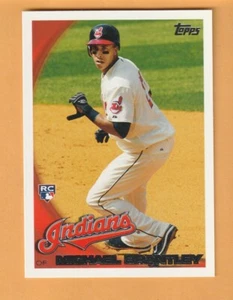 Michael Brantley Cleveland Indians 2010 Topps #270 radiocontrol Fort Pierce Florida 9 k - Imagen 1 de 2