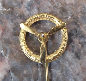 Vintage Propeller Laurels Aircraft Plane Prop Czech Aviation Laurels Pin Badge - Picture 1 of 4