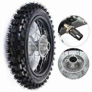 12" Rear Wheel Rim Tire For SSR Pit Bike Dirt Bike 50/70/90/110/125/140CC NEW US - Picture 1 of 11