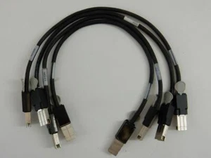 4x Cisco Molex 74577-0050 41190A7 37-0891-01 Rev B0 CAB-STK-E-0.5M 50CM - Bild 1 von 3